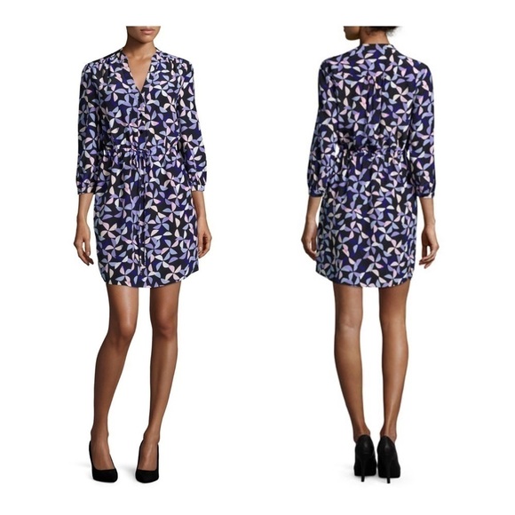 Kate spade ♠️ NEW YORK Spinner Shirt Dress - Picture 1 of 8